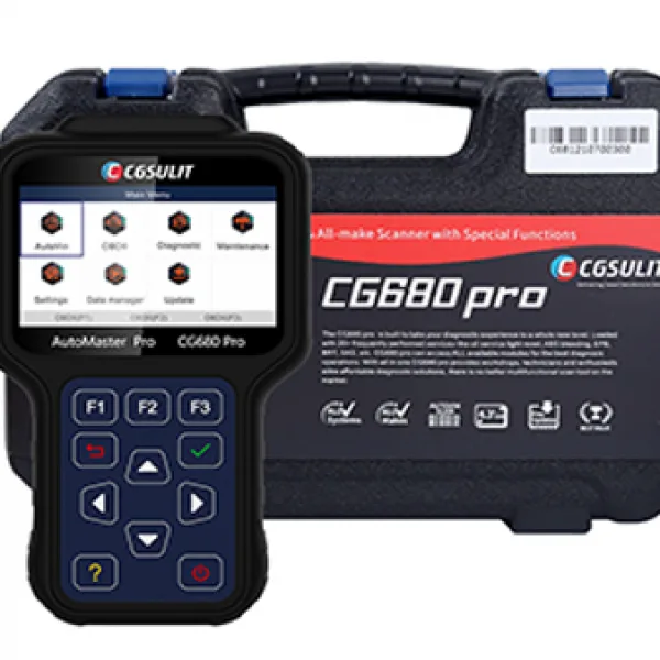 CG680 Pro All-System & All-make Scanner (80+ Car Makes)